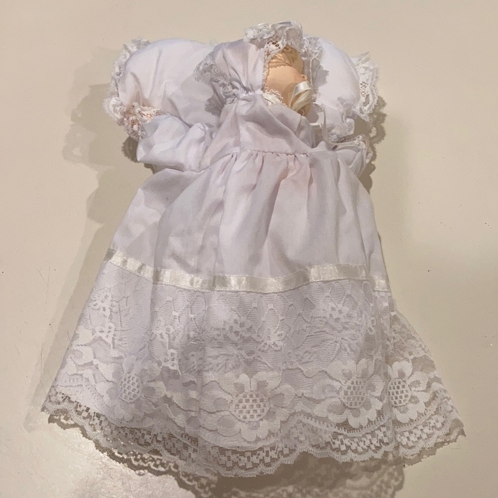 Crown Fine Porcelain Music Box Doll